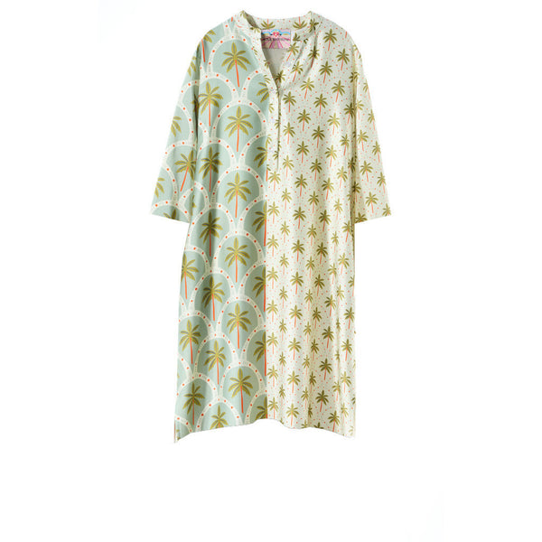 Soul Kathrine LUNA GREEN PALM Shortdress Dresses