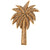 Soul Kathrine BROUCHE PALM TREE Gold Lot 4 Accessoires Gold