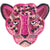 Soul Kathrine BROUCHE Panther Pink Lot 4 Accessoires Pink