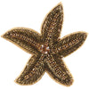 Soul Kathrine BROUCHE STARFISH Gold Lot 4 Accessoires Gold