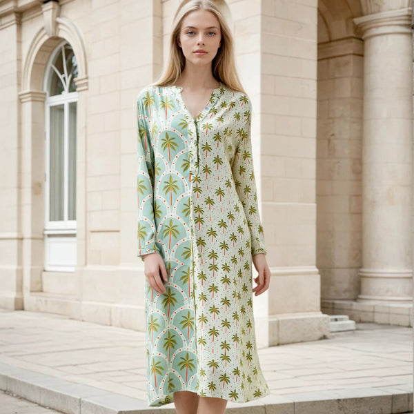 Soul Kathrine LUNA GREEN PALM Dresses